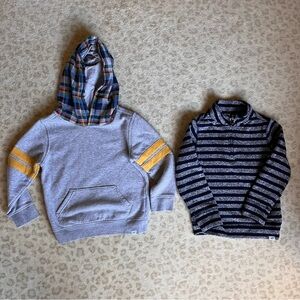 Little boys sweater and sweatshirt (Gap, size 4)